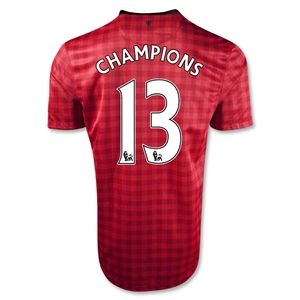 FIFA Manchester United 12/13 CHAMPIONS Home Soccer Jersey