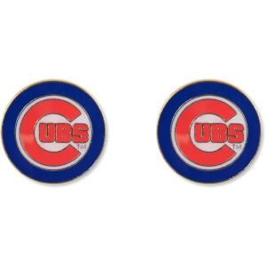 Chicago Cubs AMINCO INC. Logo Post Earrings