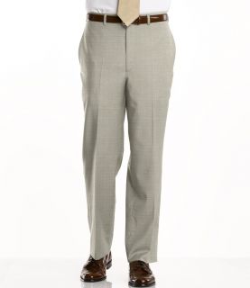 Signature Tropical Weave Tailored Fit Plain Front Trouser  Sizes 44 48 JoS. A. B