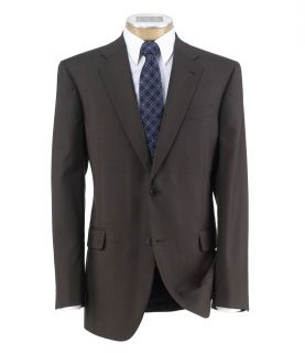 Signature Imperial Wool/Silk Suit with Plain Front Trousers Extended Sizes JoS.