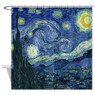 Starry Night by Van Gogh Shower Curtain  Use code FREECART at Checkout