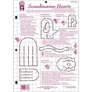 Hot Off The Press Templates 8.5x11 scandinavian Hearts
