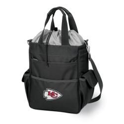 Picnic Time Activo tote Black (kansas City Chief) (BlackMaterials PolyesterWater resistant liningFully insulatedSpacious pocketsDimensions 11 inches wide x 6 inches deep x 14 inches highImported )