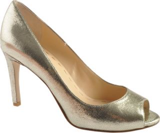 Womens Enzo Angiolini Lyttle   Light Gold Leather Shoes