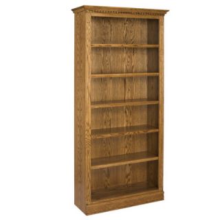 A&E Wood Designs Britania 84 Bookcase 3684BRIT Finish Medium