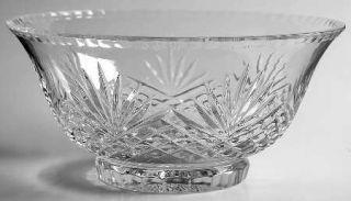 Wedgwood Majesty Round Bowl   Clear, Cut Fans&Criss Cross