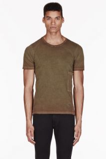 Diesel Khaki Side_pocket Yuriko T_shirt