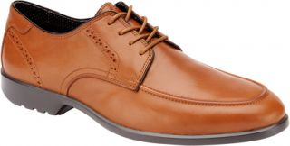 Mens Rockport Total Motion Moc Toe Oxford   New Caramel Leather Lace Up Shoes