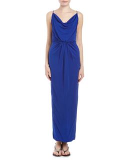 Jersey Strappy Back Gown, Ultramarine