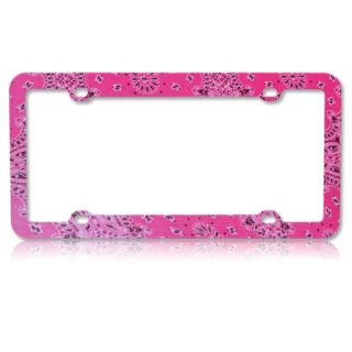 Basacc Classical Flowers Hot Pink Plastic License Plate Frame (Classical Flowers Hot PinkAll rights reserved. All trade names are registered trademarks of respective manufacturers listed.California PROPOSITION 65 WARNING This product may contain one or m