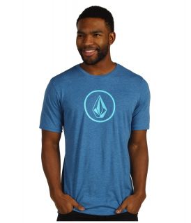 Volcom Round Stone Surf Tee Mens T Shirt (Blue)