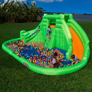 Blast Zone Crocodile Isle Interactive Water Inflatable Multicolor   INF CIWP