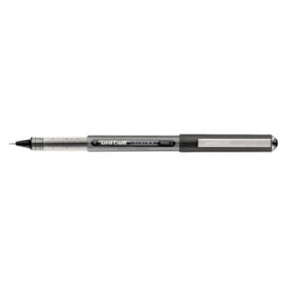 uni ball Vision Roller Ball Stick Waterproof Pen, Micro   Black Ink (12 Per