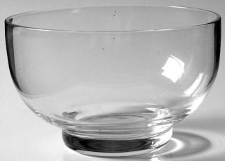 Judel Plain Non Optic Cereal Bowl   Clear,Undecorated,Non Optic,No Trim