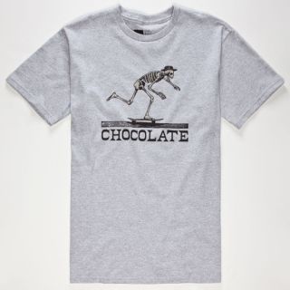 El Chocolate Mens T Shirt Heather Grey In Sizes Xx Large, Small, Larg