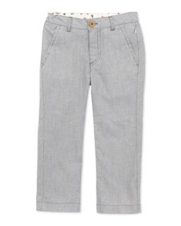 Railroad Stripe Pants, Navy, 5 10