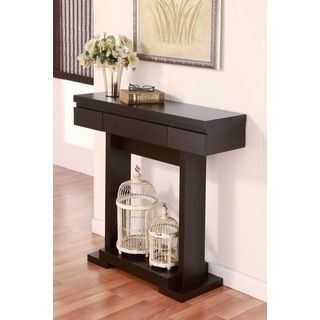 Furniture Of America Deacons Modern Cappuccino Console Table