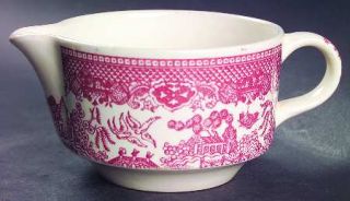 Royal (USA) Pink Willow Creamer, Fine China Dinnerware   Pink Willow Design,No T