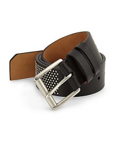 Jimmy Choo Archer Mini Studded Leather Belt
