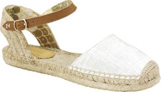 Womens Sperry Top Sider Hope   Ivory Linen Sandals