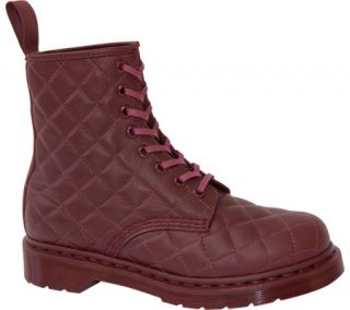 Womens Dr. Martens Coralie Quilted 8 Eye Boot   Cherry Red Danio Boots