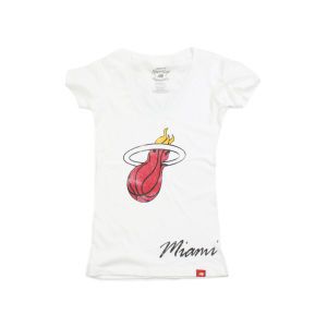 Miami Heat NBA Womens Custom Vintage T Shirt