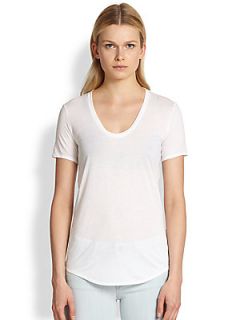 Helmut Lang Kinetic Jersey Tee   White