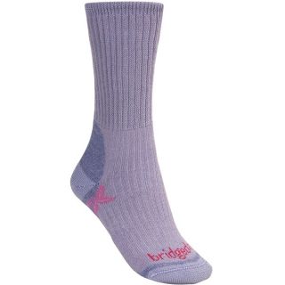 Bridgedale Comfort Trekker Socks   CoolMax(R)  (For Women)   LIGHT BLUE (M )