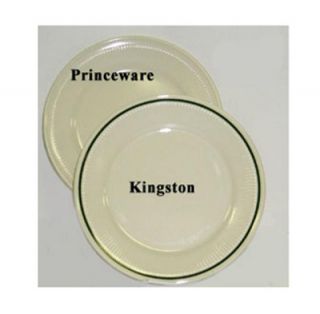 GET 9 1/4 in Dinner Plate, Melamine, Monarch Princeware