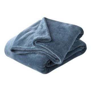 Threshold Microplush Blanket   Teal (Full/Queen)