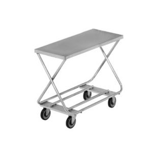 Channel 32 in Mobile Stocking Cart w/ No Handle, 17x40 in, Steel