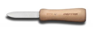 Dexter Russell 2.75 in Clam Knife, High Carbon Steel, Birch Handle