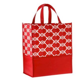 Red Warm Pattern Tote Bag (Set of 2)