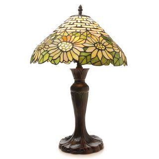 Warehouse Of Tiffanys Sunflower Inspired Classical Table Lamp