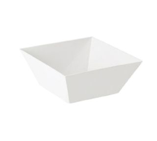 Cal Mil Cold Concept Bowl Accent Liner  10x10x3 1/2, Acrylic, White