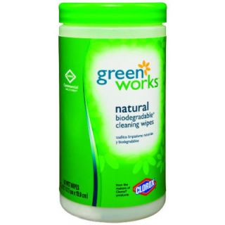 Clorox Greenworks Natural Commercial Solutions Wipes