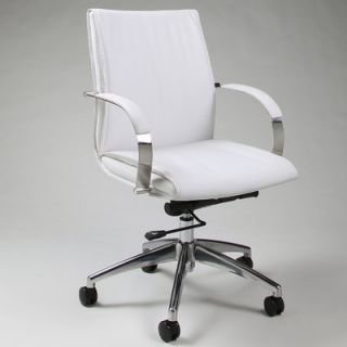 Pastel Furniture Josephina Mid Back Office Chair JP 164 CH AL 9 Color Ivory
