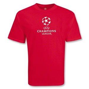 Euro 2012   UEFA Champions League Classic Logo T Shirt III (Red)