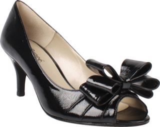 Womens J. Renee Kaylee   Black Patent Ornamented Shoes