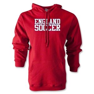 hidden England Soccer Supporter Hoody (Red)