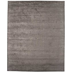 Hand tufted Grey Wool Blend Rug (5 X 8)