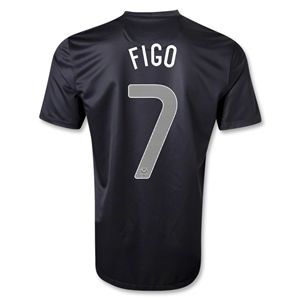 Nike Portugal 2013 FIGO Away Soccer Jersey