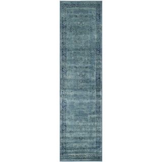 Safavieh Vintage Turquoise Viscose Rug (22 X 6)