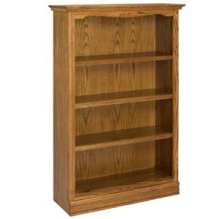 A&E Wood Designs Americana 60 Bookcase 3660AMER Finish Medium, Height 60