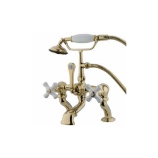 Elements of Design DT4092PX St. Louis Clawfoot Tub Filler With Hand Shower