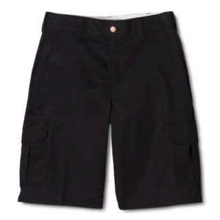 Dickies Mens Regular Fit Flex Fabric Cargo Shorts   Black 34