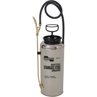 Chapin Stainless Steel Industrial Sprayer   3 Gallon, 45 PSI, Model 1749