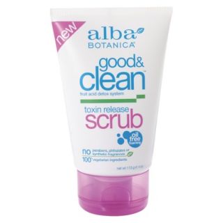 Alba Good & Clean Toxin Release Scrub  4oz