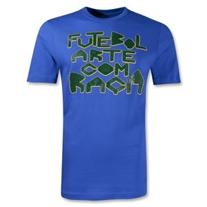 Nike Brazil Futebol Arte Com Raca Core T Shirt