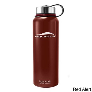 Aquatix Large Mouth 41 ounce Insulated Water Bottle